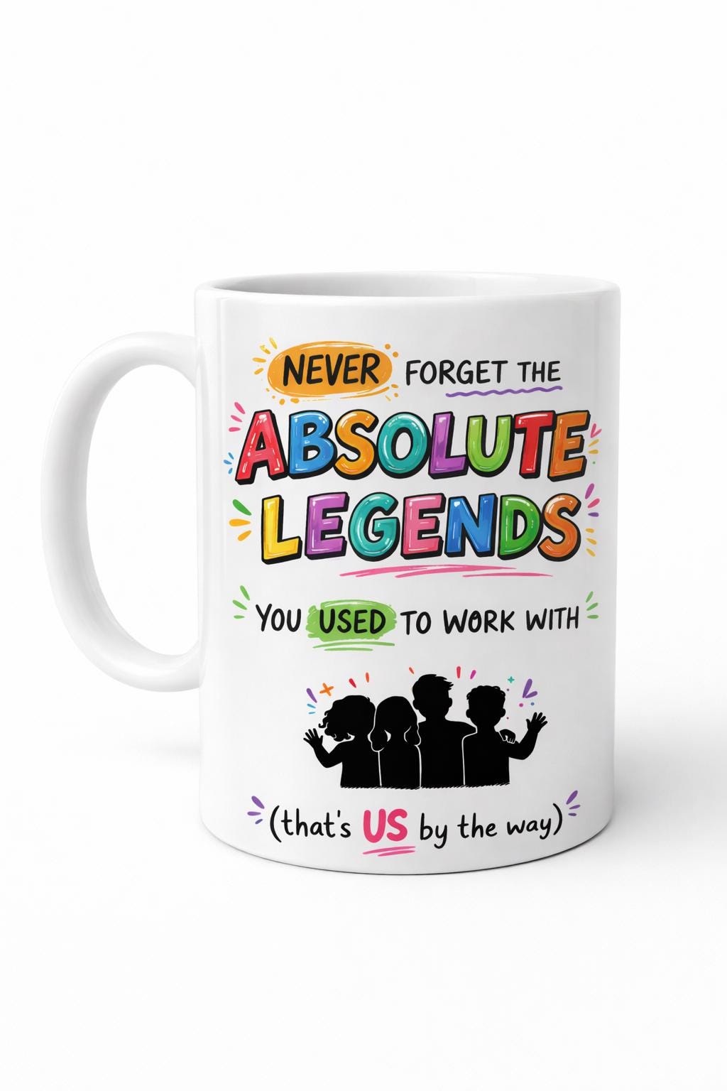 Funny Farewell Mug, Absolute Legends Colleagues Leaving Gift, Workplace Humor Mug