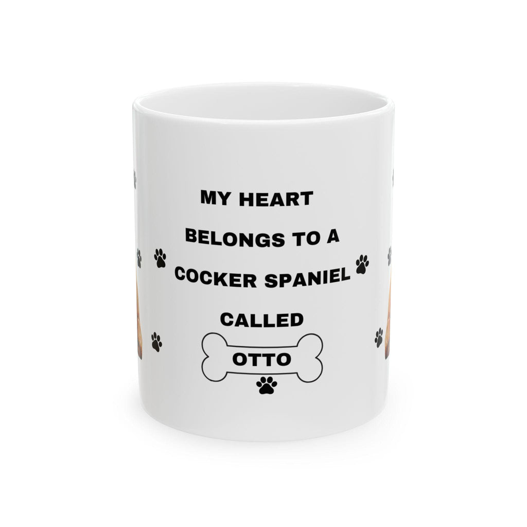 Personalised Cocker Spaniel Mug: Dog Lover Gift