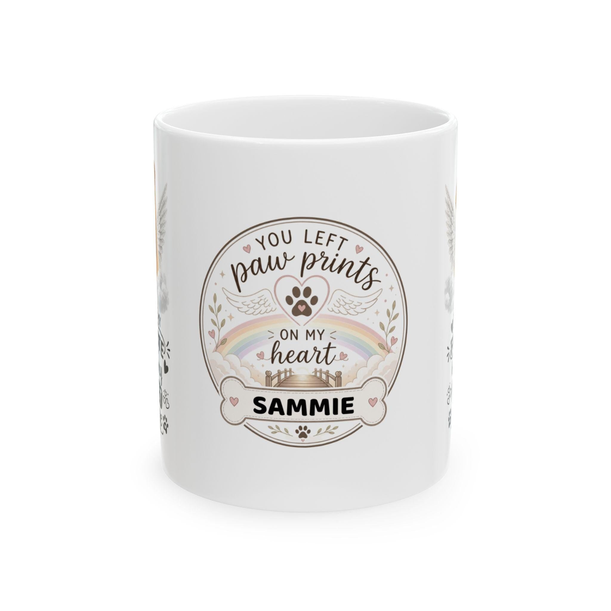 Personalised Shar pei Memorial Mug Personalised, Pet Loss Gift, Dog Remembrance Mug, Favourite Hello Hardest Goodbye 11oz