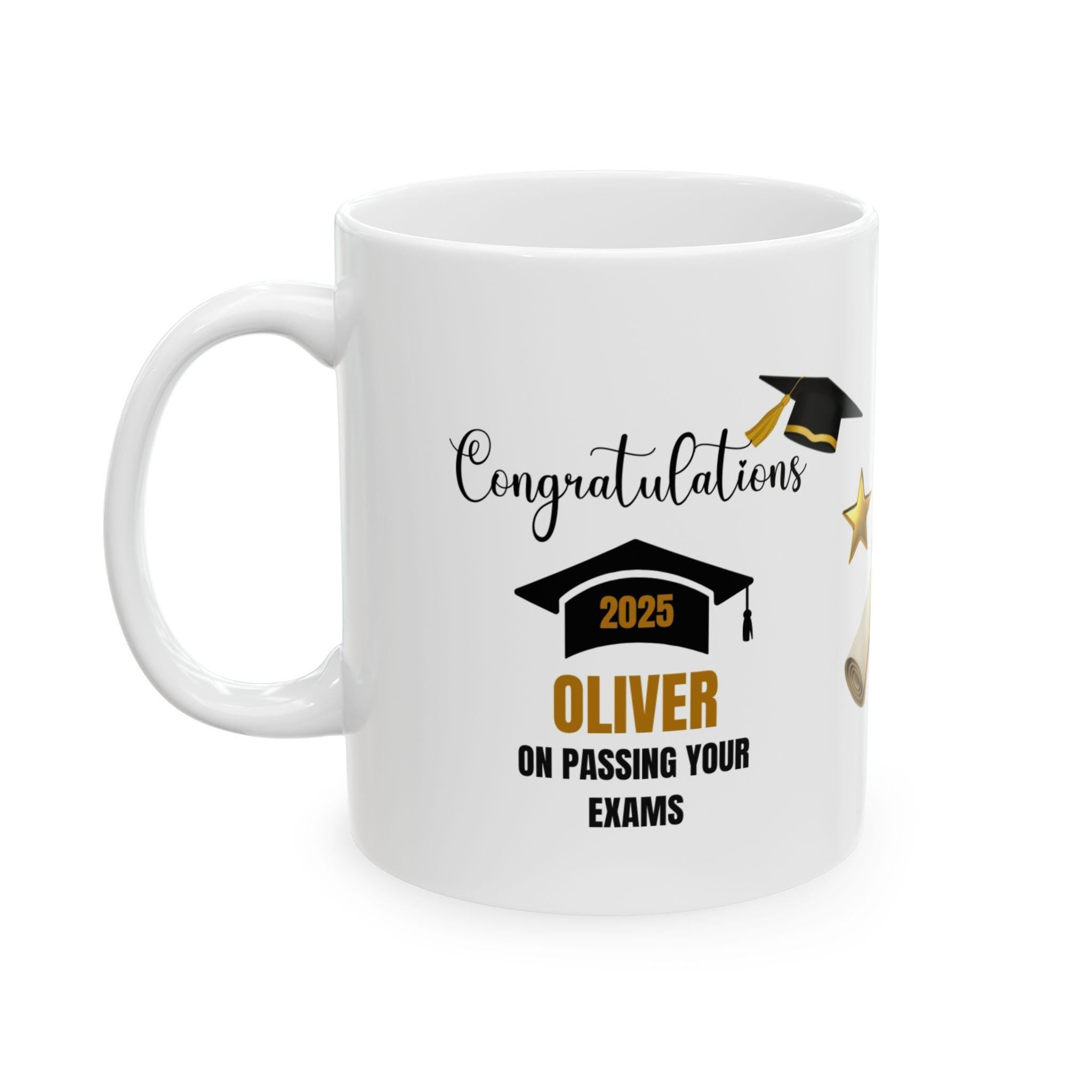 Congratulations passing your exams, personalised, GCSE, SATS, HONOURS, A Levels.