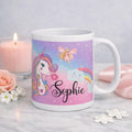 Personalised Unicorn Fairy Mug: Whimsical Gift for Girls