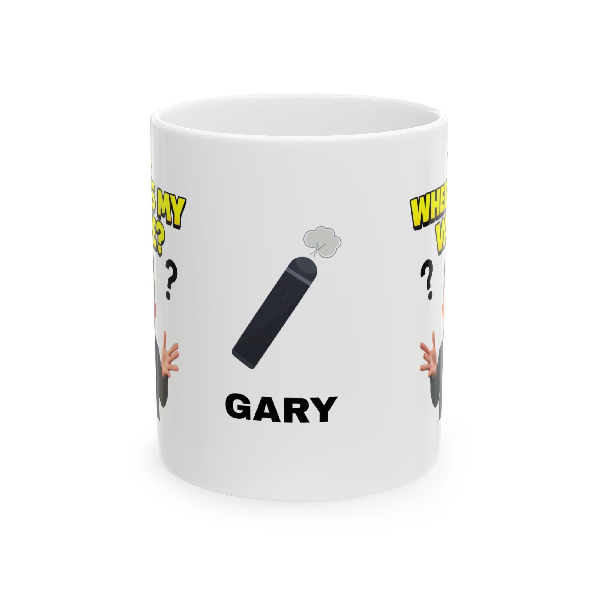 Personalized Mr. Where's My Vape Mug, Funny Novelty Gift