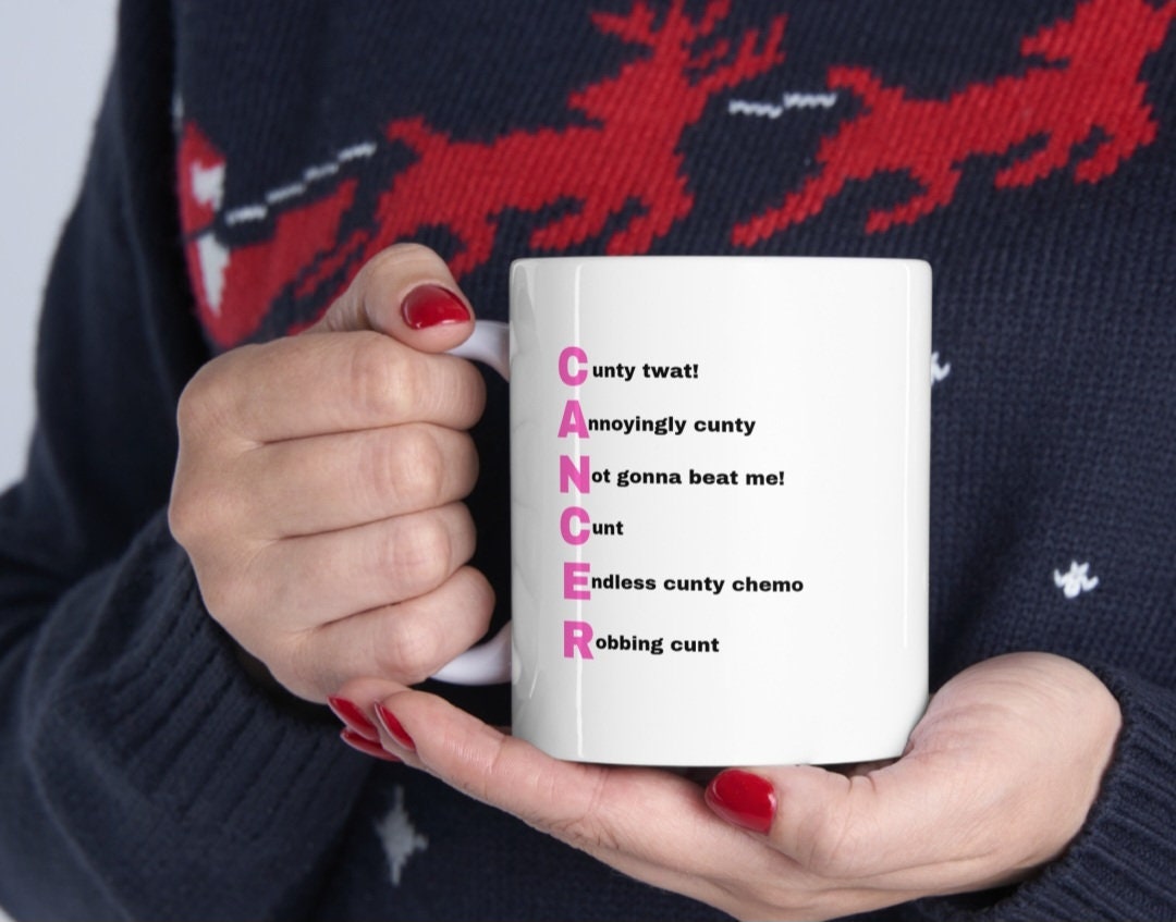 Cancer Mug: Chemotherapy Gift, Light Humor Coffee Cup