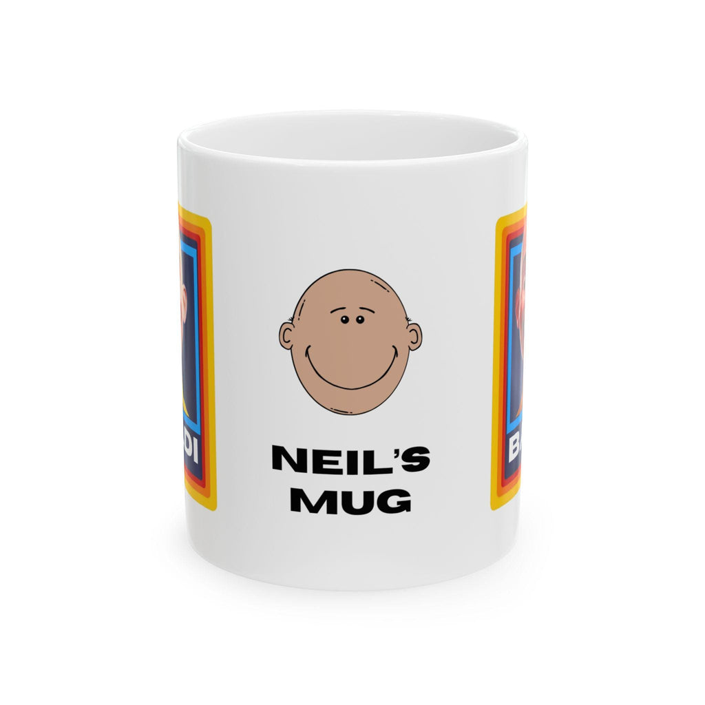 Baldi mug, Funny, Baldy, Personalised, Gift, Him, Christmas, Birthday, Fun, Unique