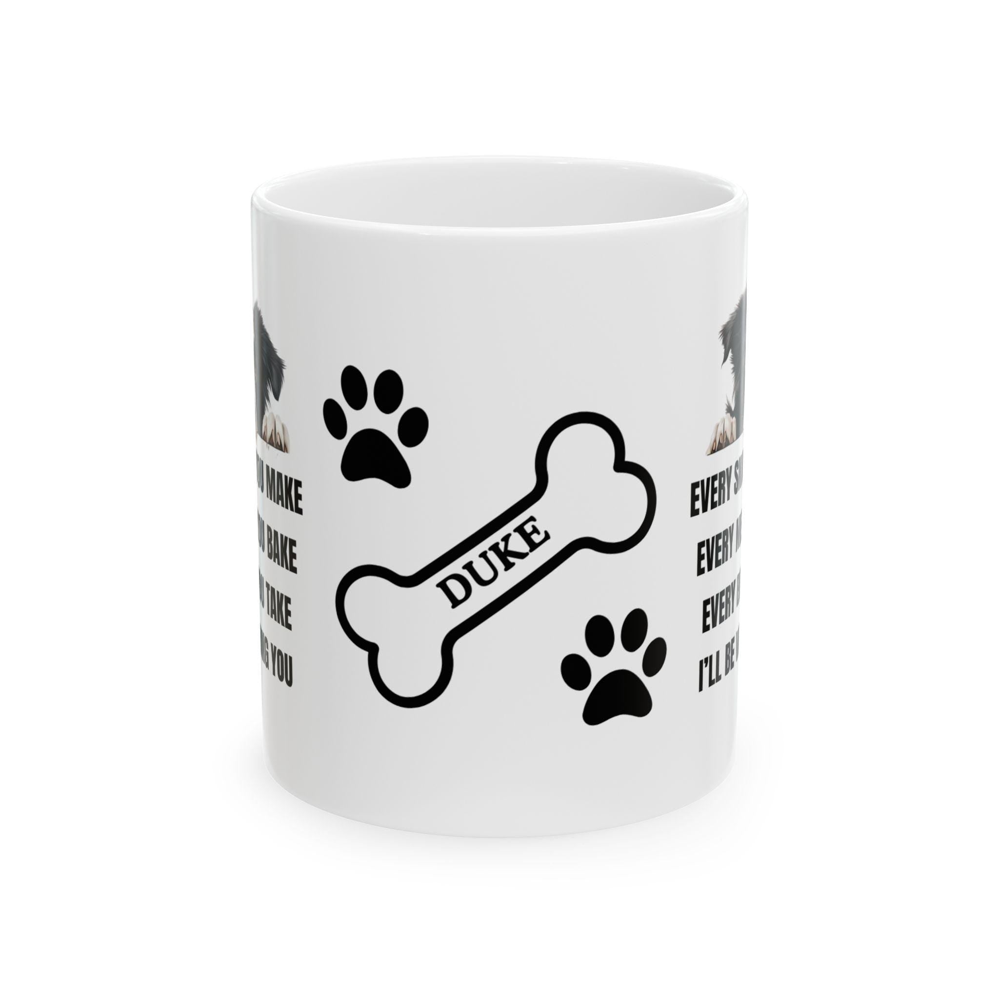 Border collie personalised i'll be watching you: Dog Lover Gift, funny