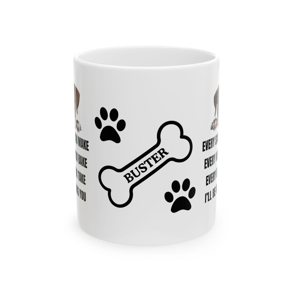Boxer dog personalised i'll be watching you: Dog Lover Gift, funny