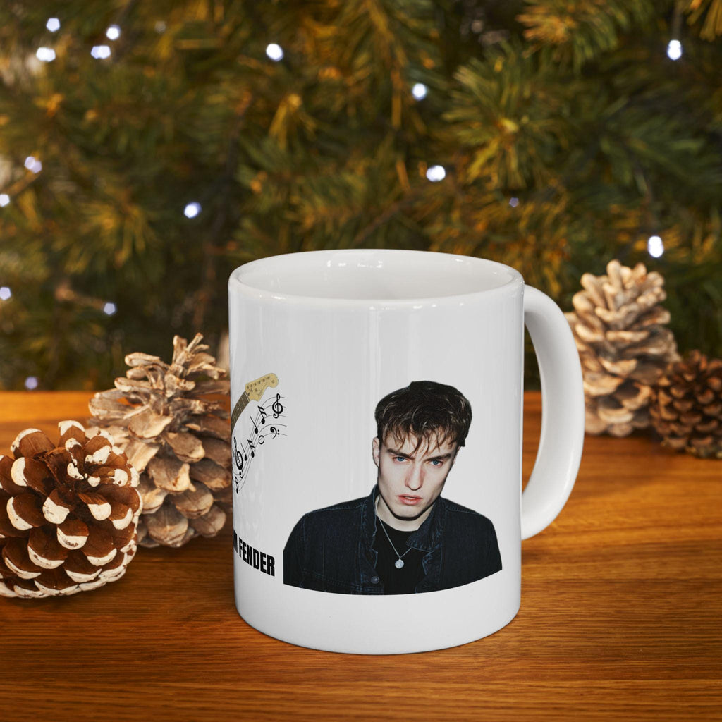 Sam fender theme mug, Fan, Personalised, Legend, Geordie, Icon, Gift, Xmas gift.