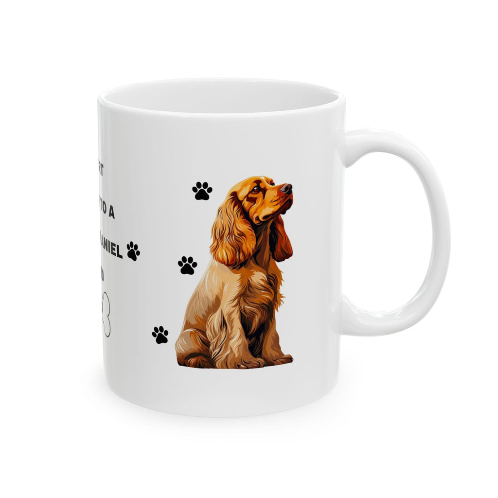Personalised Cocker Spaniel Mug: Dog Lover Gift