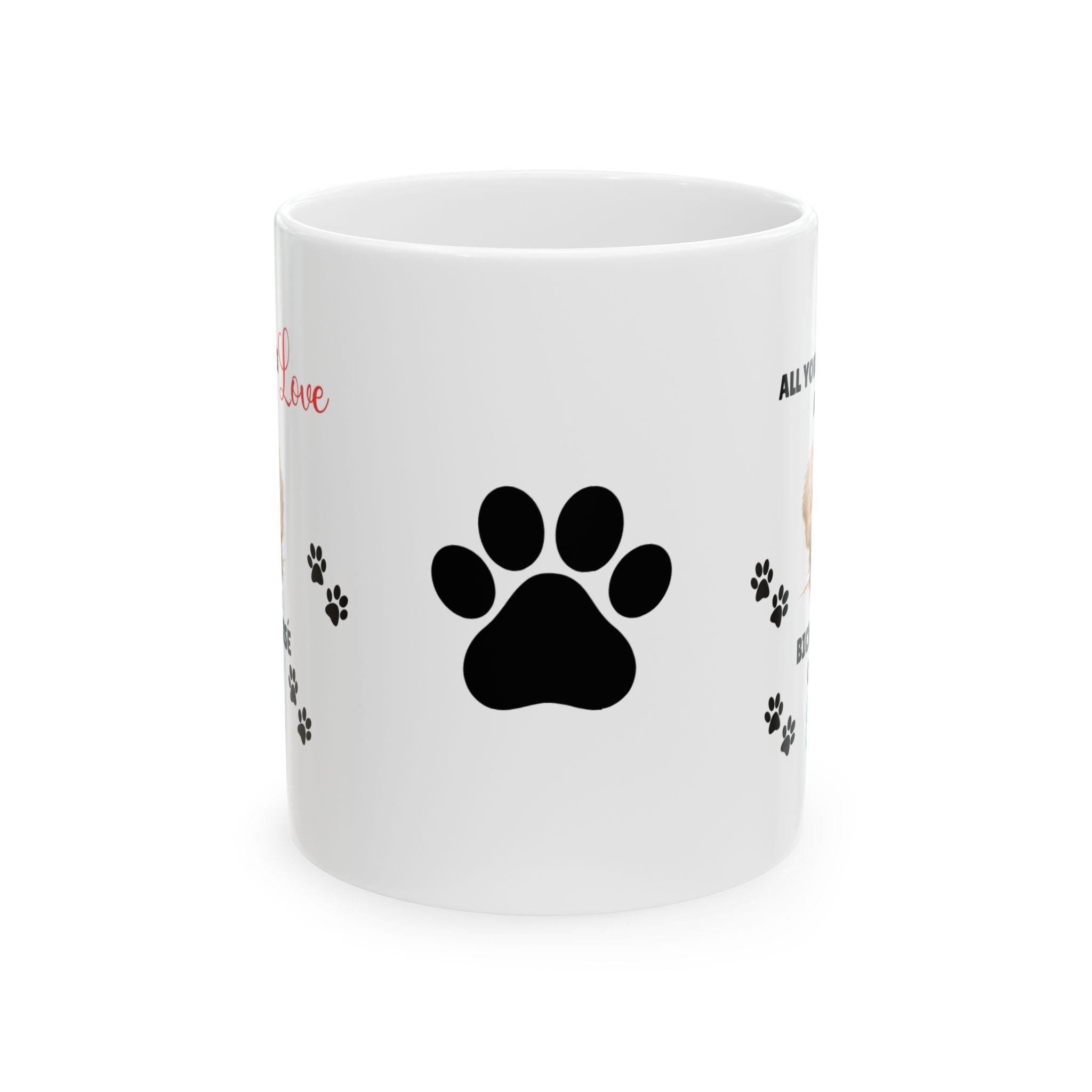 Personalised Bichon Frise Mug: Dog Lover Gift