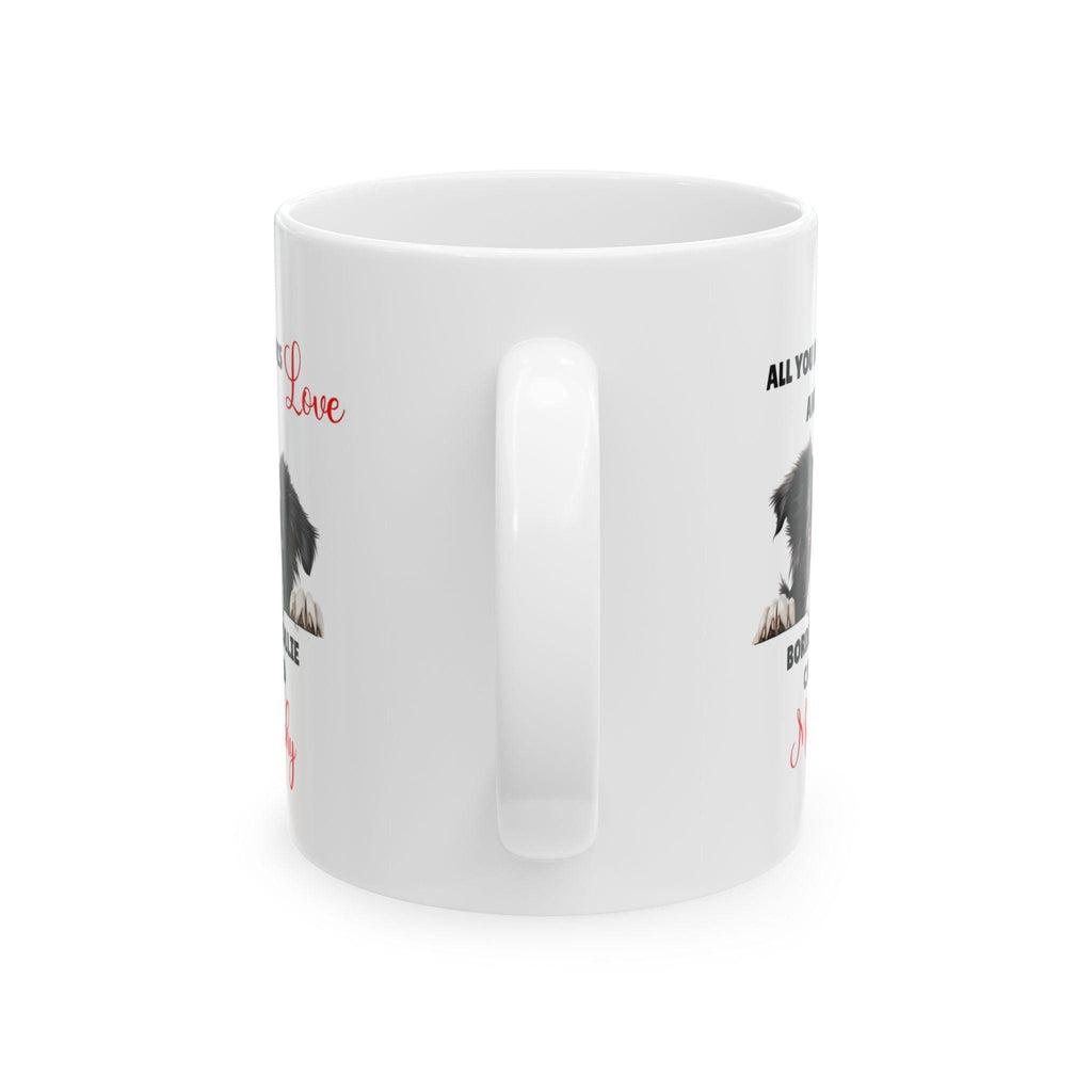 Personalised Border Collie Mug: Dog Lover Gift