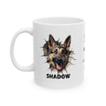 Personalised German Shepherd Mug: 3D Effect Dog Lover Gift