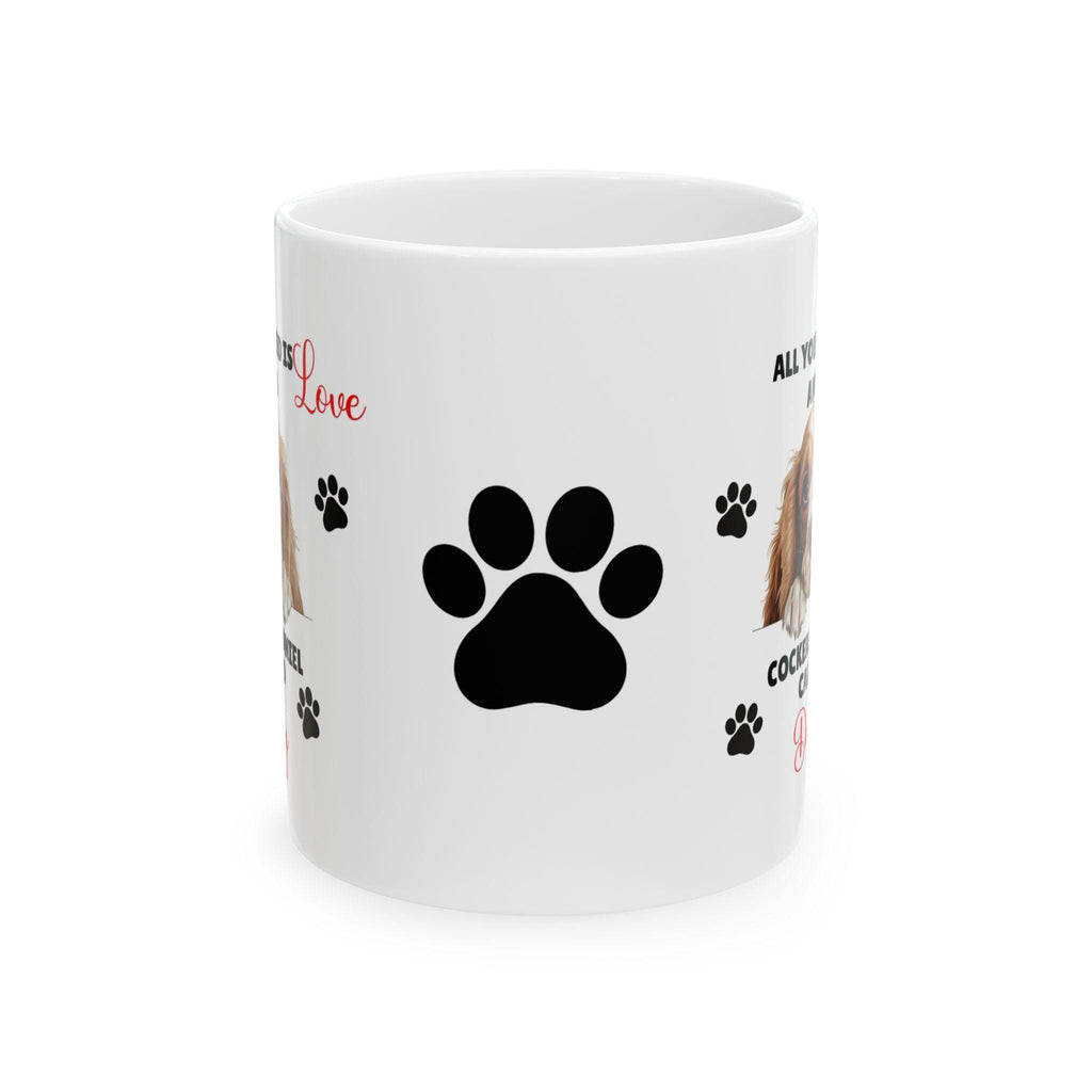 Personalised Cocker Spaniel Mug: Dog Lover Gift