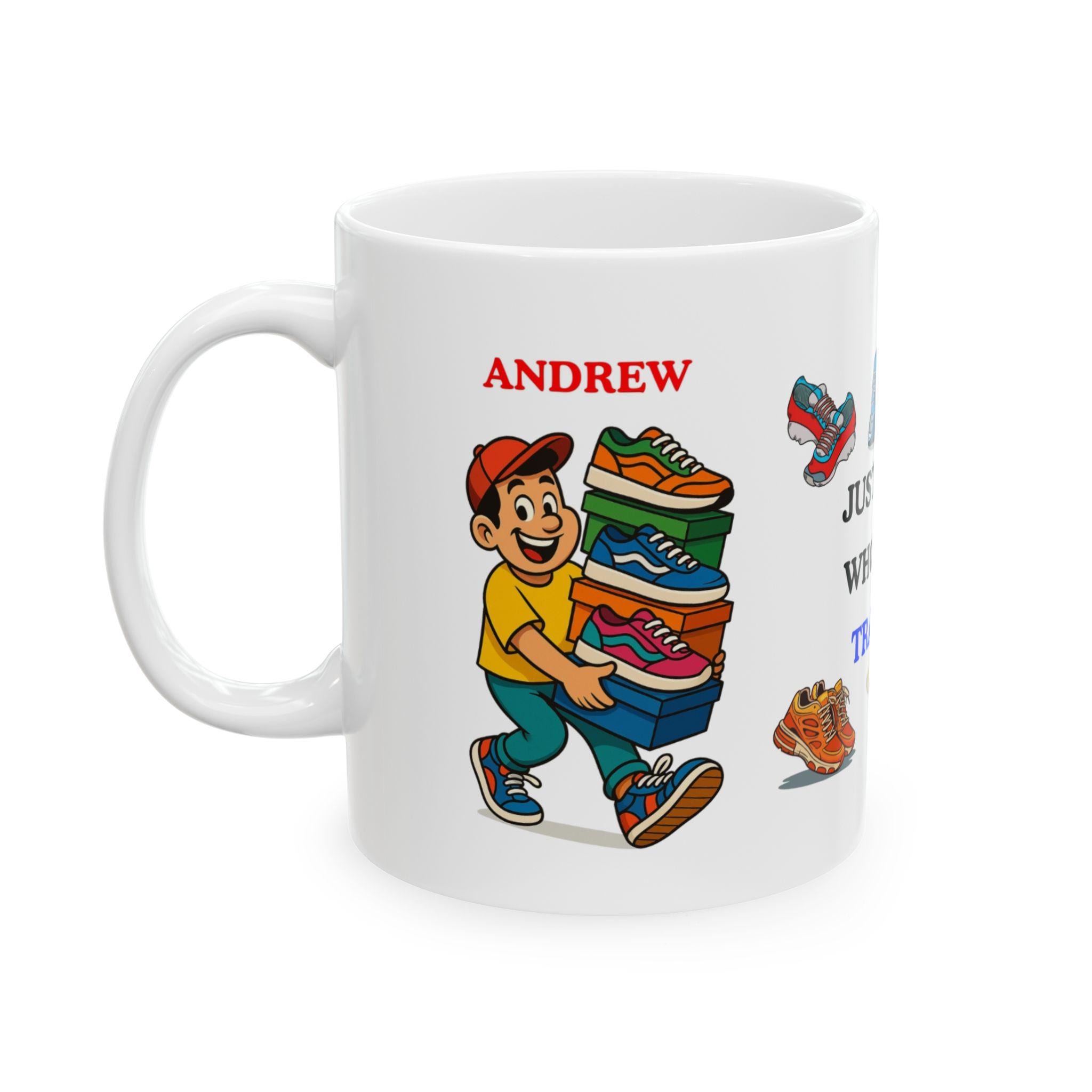 Personalised Trainer Lover Mug, Gift For Him