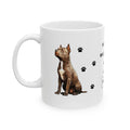 Personalised Staffy Dog Mug: Gift for Dog Lover