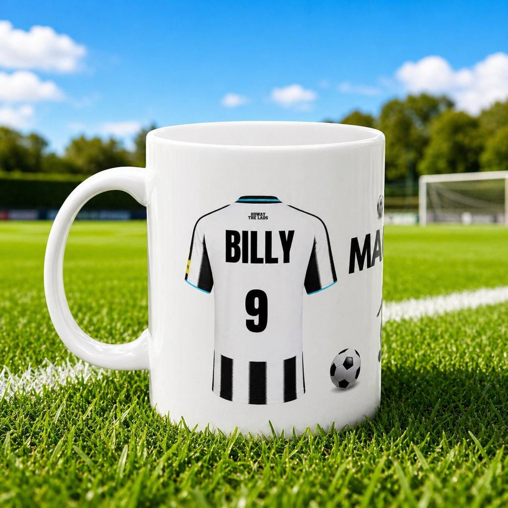 Newcastle Football Mug: Personalised Toon Army Gift