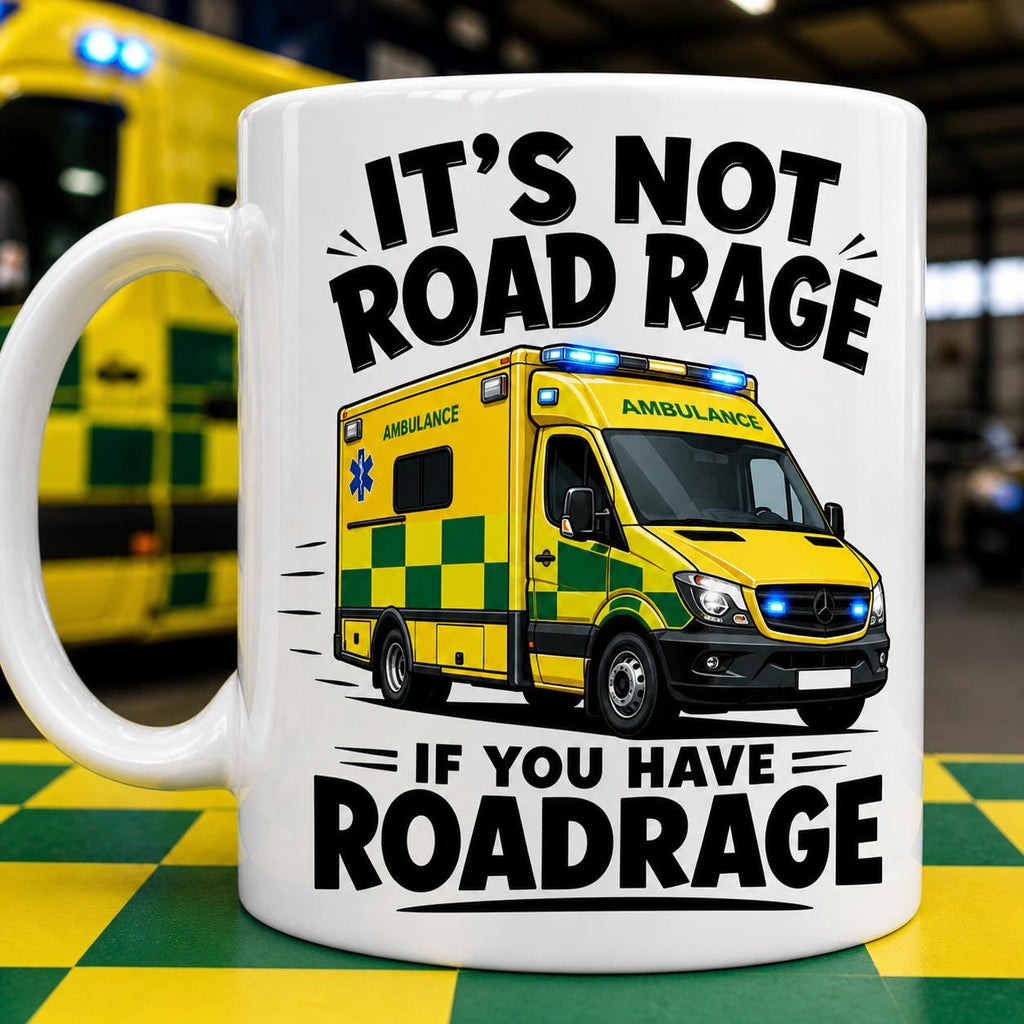 Personalised Funny Paramedic Work Joke Mug, Workplace, Hospital, Ambulance Driver, 11oz Ceramic Cup