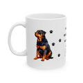 Personalised Rottweiler Dog Mug: Gift for Dog Lover