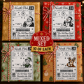 Personalised North Pole Christmas Present Labels – Pack of 40, Write Your Own Name, 4 Different Designs to Choose from.