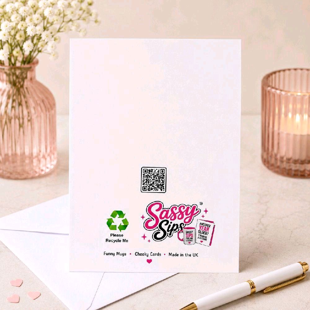 Funny Rude Birthday Card for Him or Her – OMG Is That a Grey Hare? Old Git Joke – A5 300gsm Premium Glossy Card, Blank Inside, White Envelope Included, Made in UK